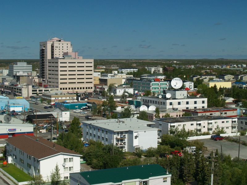 Downtown Yellowknife NWT ESPO