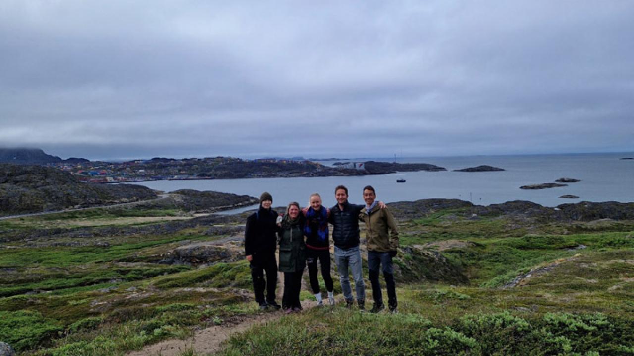 Meet the team: Elmiina Pilkama, Meri Ruppel, Sonja Granqvist, Sander Veraverbeke, and Lucas Diaz (from left to right).