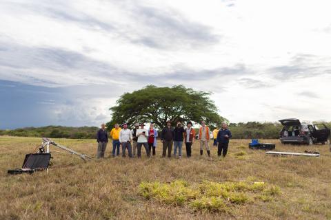 CRATER team watching the S2