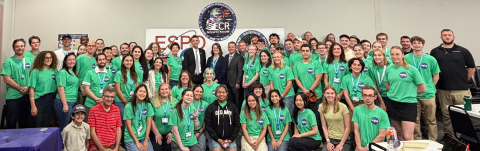 Isaacman and SARP students at SARP 2026
