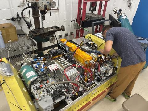 2026 SABRE Tropics: Andrew Rollins Works on the StratCIMS Instrument