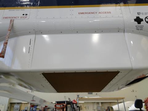 HIRAD radome install on AV-1 (9.27.12)