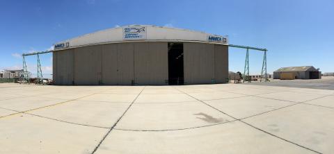 Walvis Bay Airport Hangar and Ramp