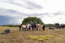 CRATER team watching the S2