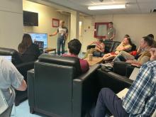 NURTURE Team discussing latest findings in Goose Bay