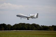 AV-6 takeoff from Wallops (9.19.12)