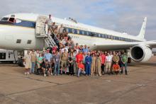 SEAC4RS DC-8 mission group photo