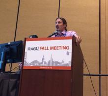 Steven Todorov at AGU 2015