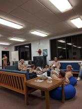 ORACLES P-3 Pilots and Crew working hard on Ascension Island