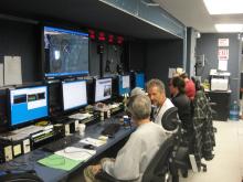 AVAPS and CPL teams in the Payload Mobile Operations Facility (Sep 2012)