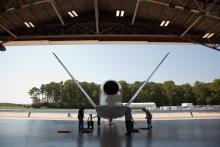 AV-6 in Wallops N-159 Hangar (2012)